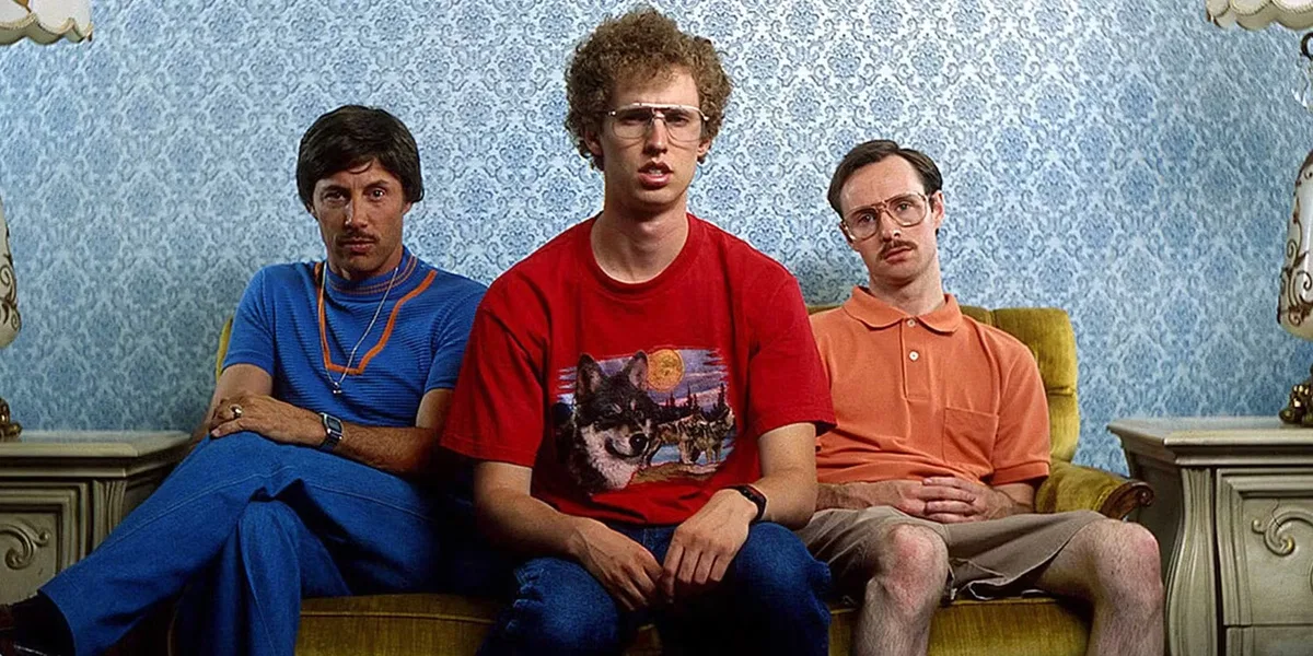 Napoleon Dynamite With Uncle Rico And Kip